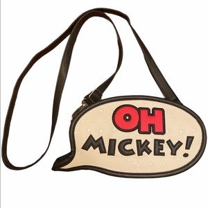 Oh Mickey Disney Parks crossbody bag purse nwot